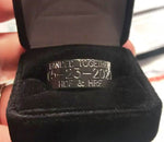 Black Duck Band Ring - Zirconium 10mm 