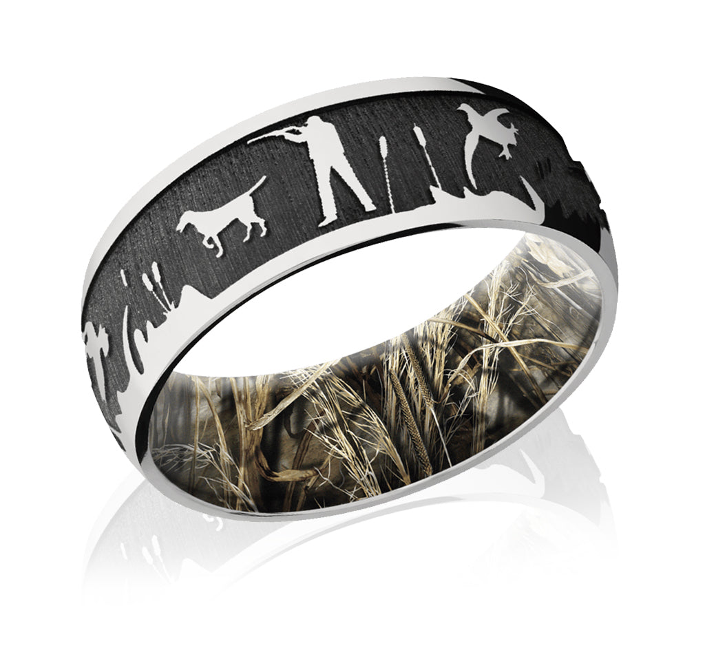 Duck Hunt Scenery Ring with Max 4 Sleeve - Camo Ever After