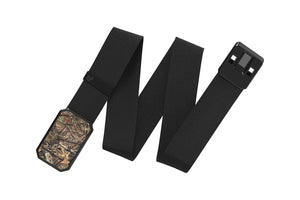 Camo Belt - Mossy Oak Buckle/Black Band 