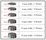 Forest Tree Line Ring - Zirconium 8mm 