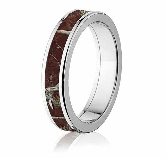 Maroon Realtree AP Camo Ring