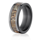 Realtree Max 4 Black Camo Ring - Pick Width 