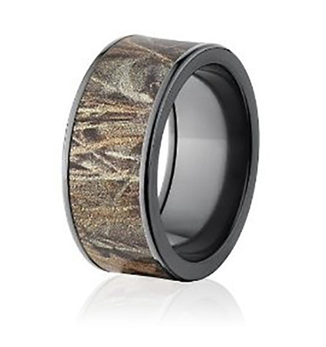 Realtree Max 4 Black Zirconium Band