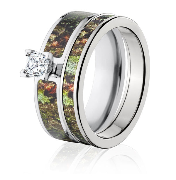 Mossy Oak Obsession Camo Ring Set for Her - Camo Ever After