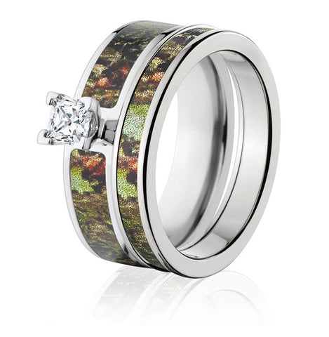 Mossy Oak Obsession Camo Ring Set for Her