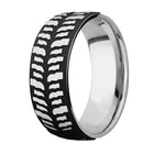 Mud Bogger Ring - 8mm Titanium 