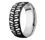 Mud Bogger Ring - 8mm Titanium 