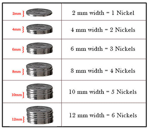 Elk Antler Print Ring in Tungsten - 6mm - 10mm