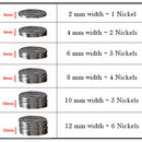 Black Carbon Fiber Ring - Black Titanium 8mm 
