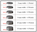 Tungsten Christian Ring with Crosses - 8mm 