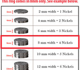 Mud Bogger Ring - 8mm Titanium 
