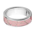 Realtree Pink Camo Wedding Ring - Titanium 7mm 