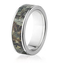 Realtree Timber Camo Ring  - Titanium 7mm - Camo Ever After