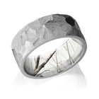 Rock Finish Wedding Ring with Snow Camo Sleeve