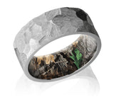 Rock Finish Wedding Ring with Timber Camo Sleeve