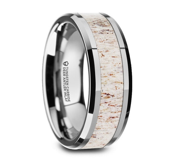 Deer Antler Wedding Ring